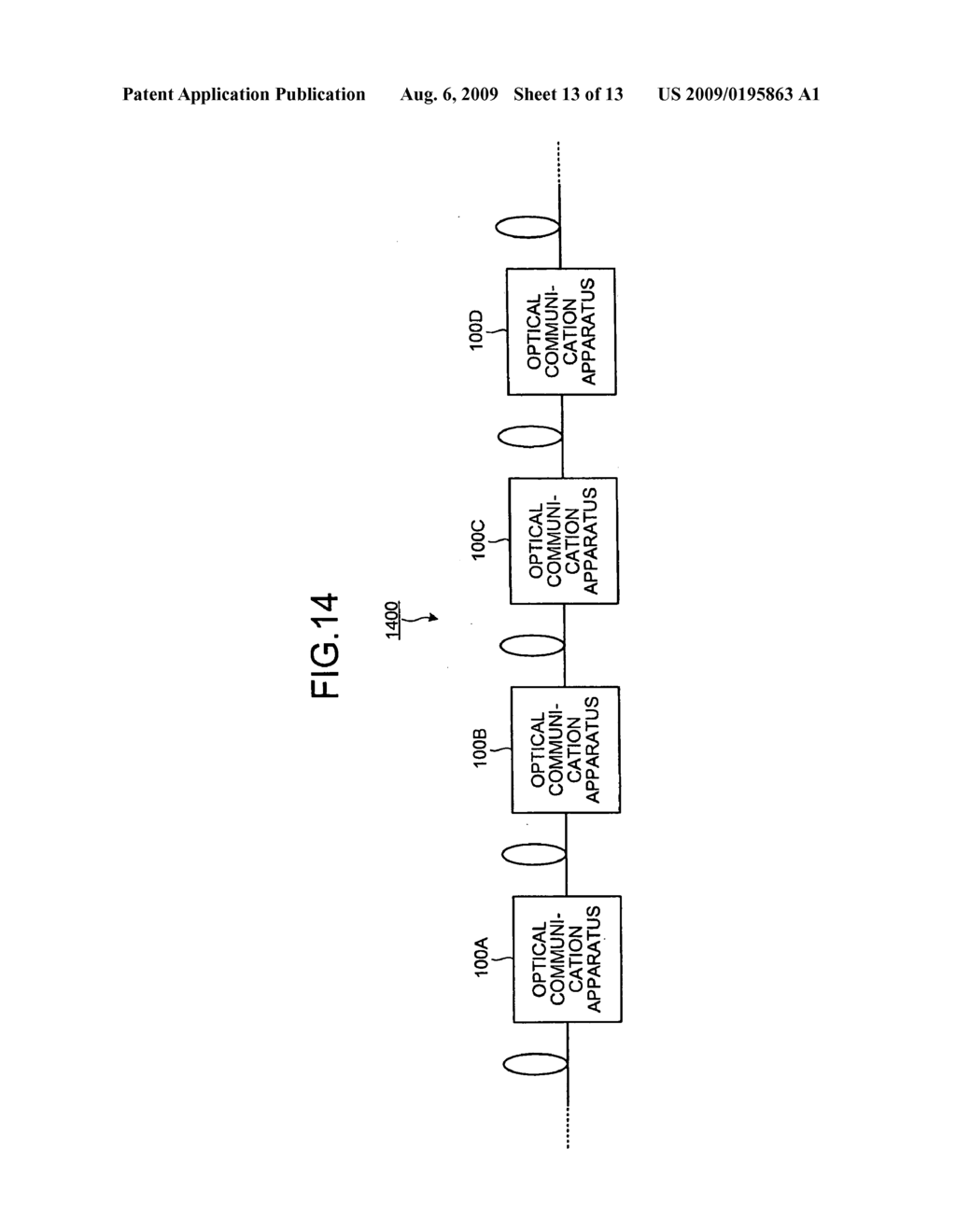 Optical amplification apparatus, optical communication apparatus, and optical communication method - diagram, schematic, and image 14