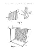 PARTIALLY TRANSPARENT STATIC SUN PROTECTION DEVICE diagram and image