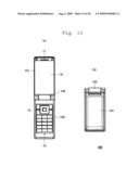 MOBILE TERMINAL HAVING A LIGHT SOURCE diagram and image