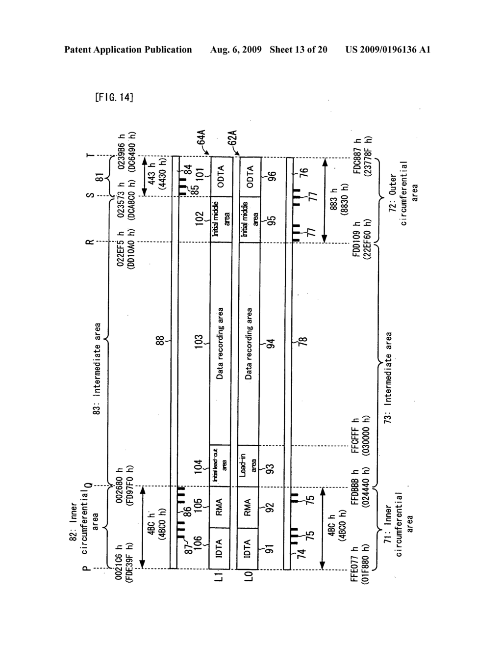 RECORDABLE TYPE INFORMATION RECORDING MEDIUM, INFORMATION RECORDING APPARATUS, AND INFORMATION RECORDING METHOD - diagram, schematic, and image 14