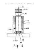 METHOD FOR MANUFACTURING A BEARING MECHANISM, ELECTRIC MOTOR AND STORAGE DISK DRIVE APPARATUS diagram and image