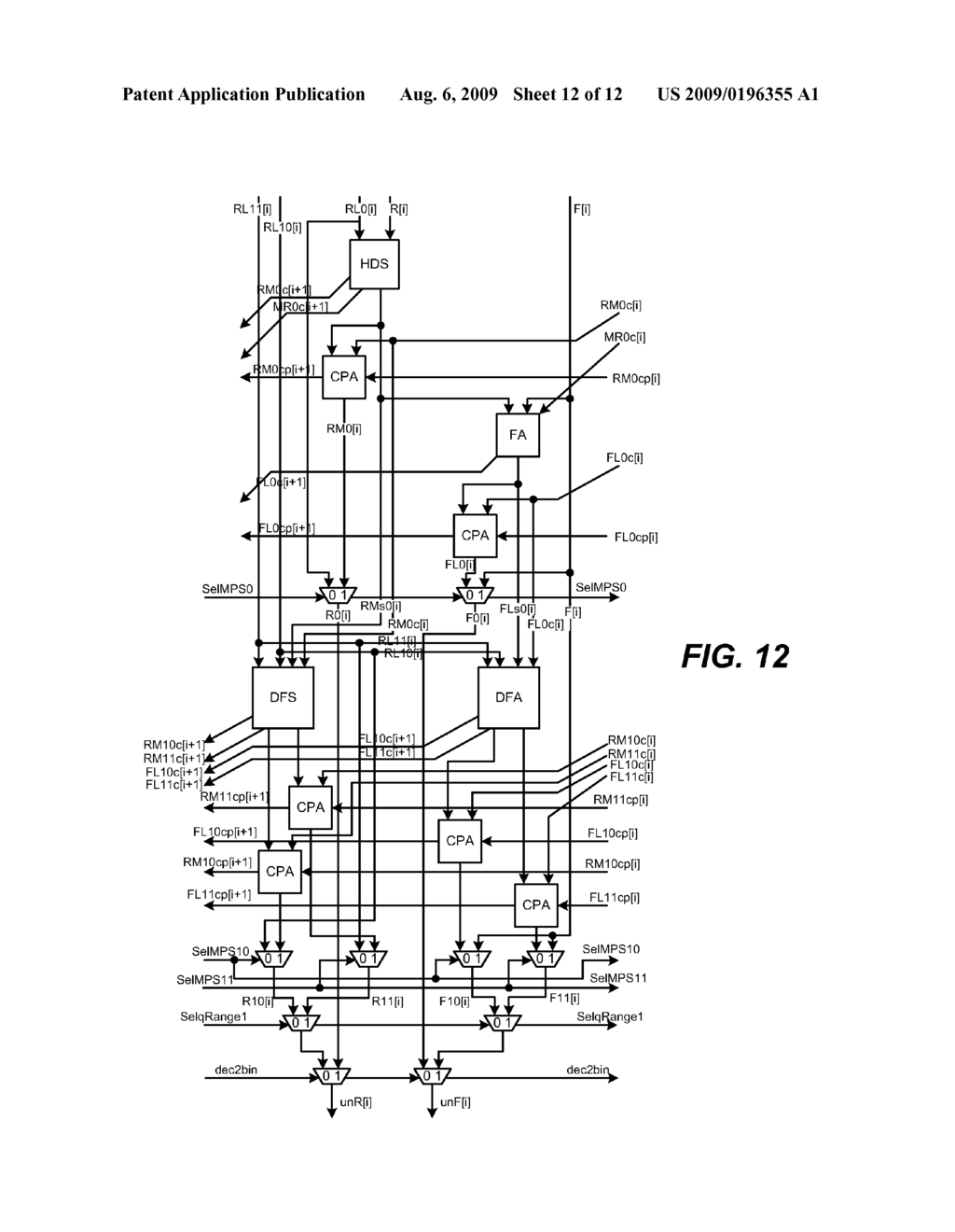 2-BIN PARALLEL DECODER FOR ADVANCED VIDEO PROCESSING - diagram, schematic, and image 13