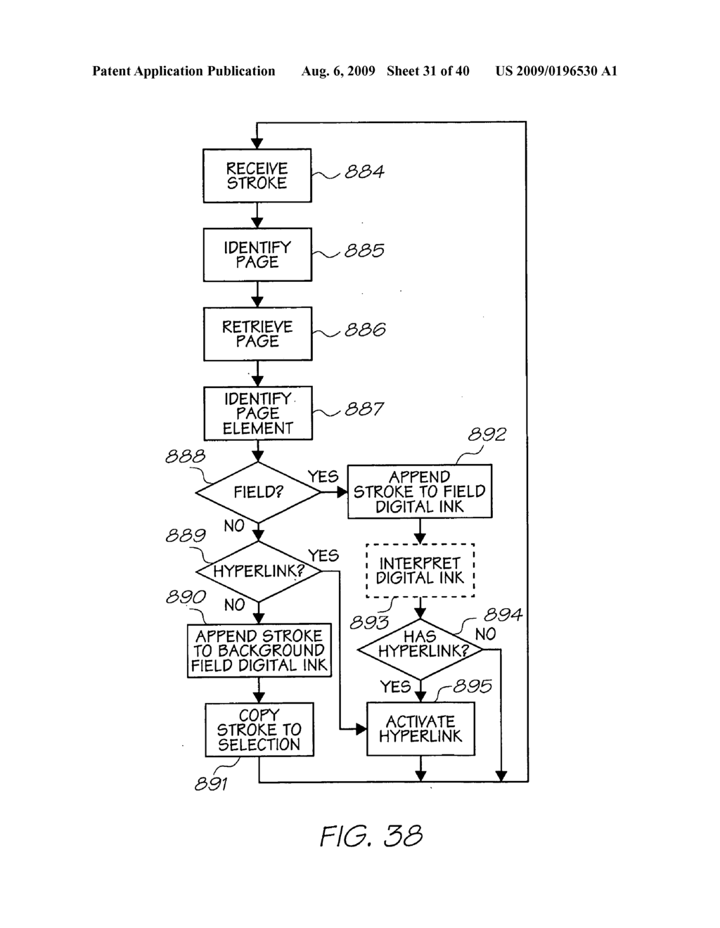 SYSTEM FOR INITIATING ACTION IN PROCESSING SYSTEM - diagram, schematic, and image 32