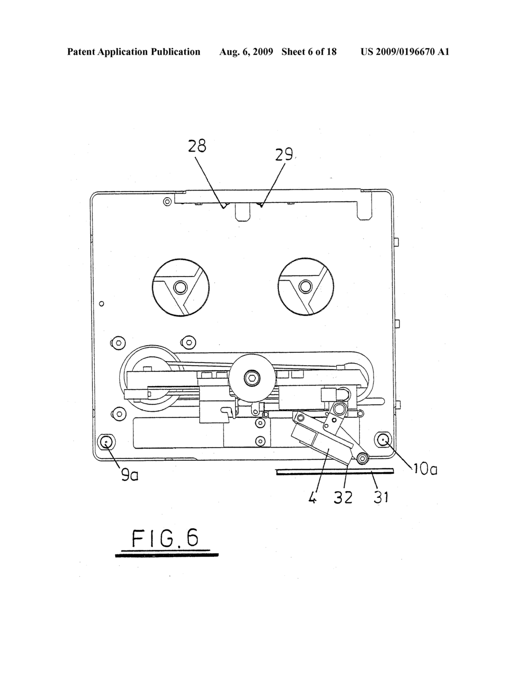 TAPE DRIVE AND PRINTING APPARATUS - diagram, schematic, and image 07