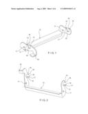 Printing roll release mechanism diagram and image