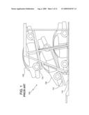 PARALLEL SHAFT STRAP TIE DOWN APPARATUS AND SYSTEM diagram and image