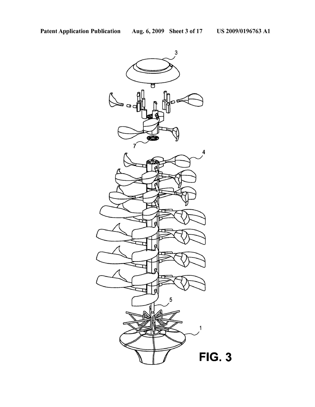 Vertical axis wind turbines with blades for redirecting airflow - diagram, schematic, and image 04