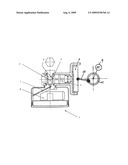 COMPRESSOR UNIT WITH A DAMPED PRESSURE GAUGE diagram and image