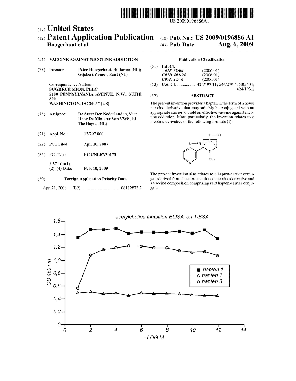 VACCINE AGAINST NICOTINE ADDICTION - diagram, schematic, and image 01