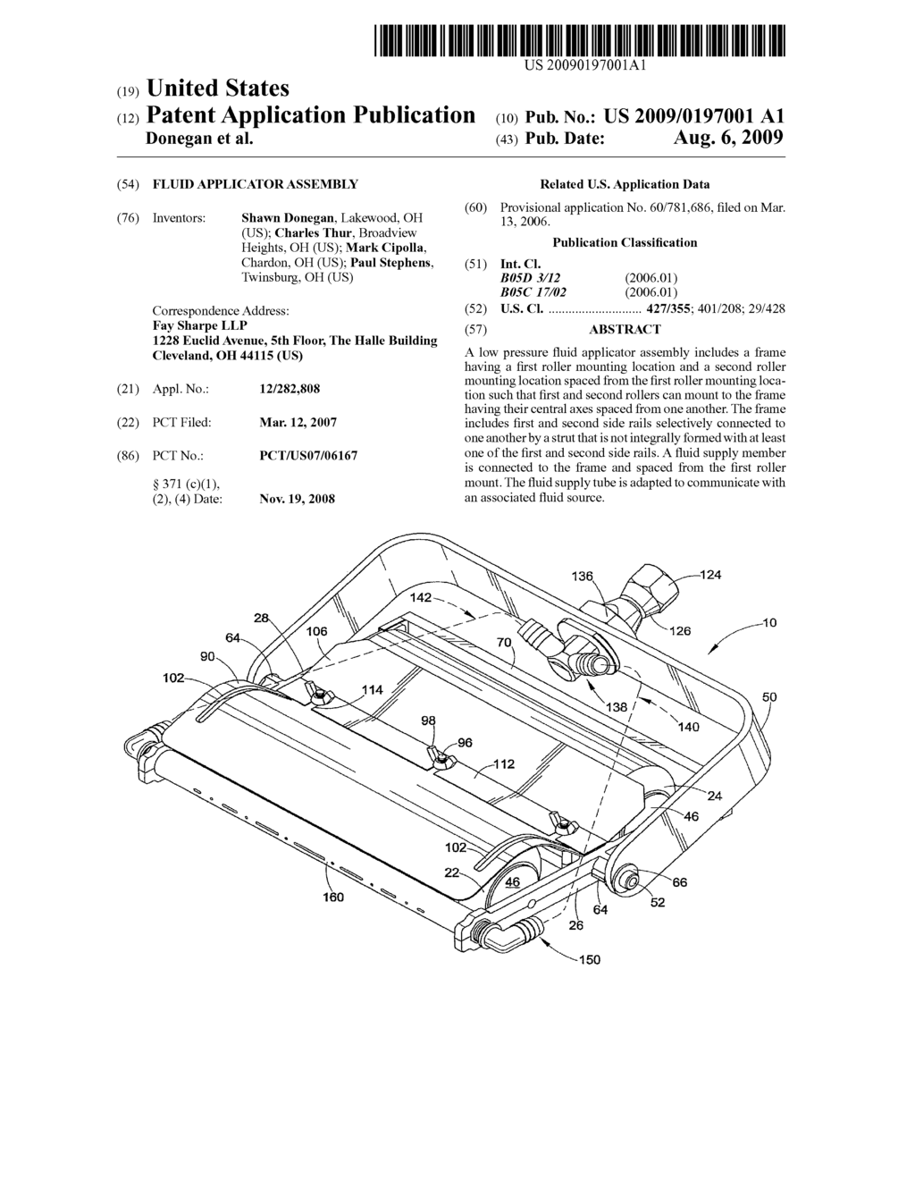 FLUID APPLICATOR ASSEMBLY - diagram, schematic, and image 01