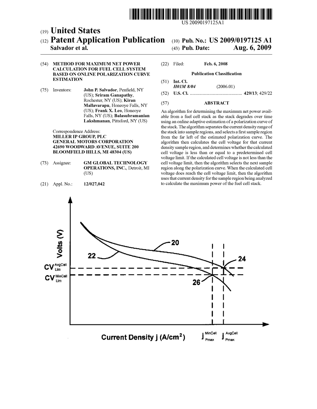 Method for Maximum Net Power Calculation for Fuel Cell System Based on Online Polarization Curve Estimation - diagram, schematic, and image 01