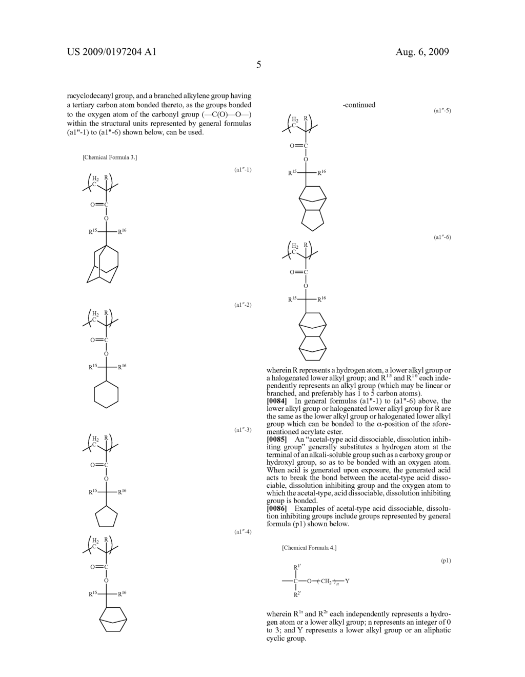 RESIST COMPOSITION FOR IMMERSION EXPOSURE, METHOD OF FORMING RESIST PATTERN USING THE SAME, AND FLUORINE-CONTAINING COMPOUND - diagram, schematic, and image 07