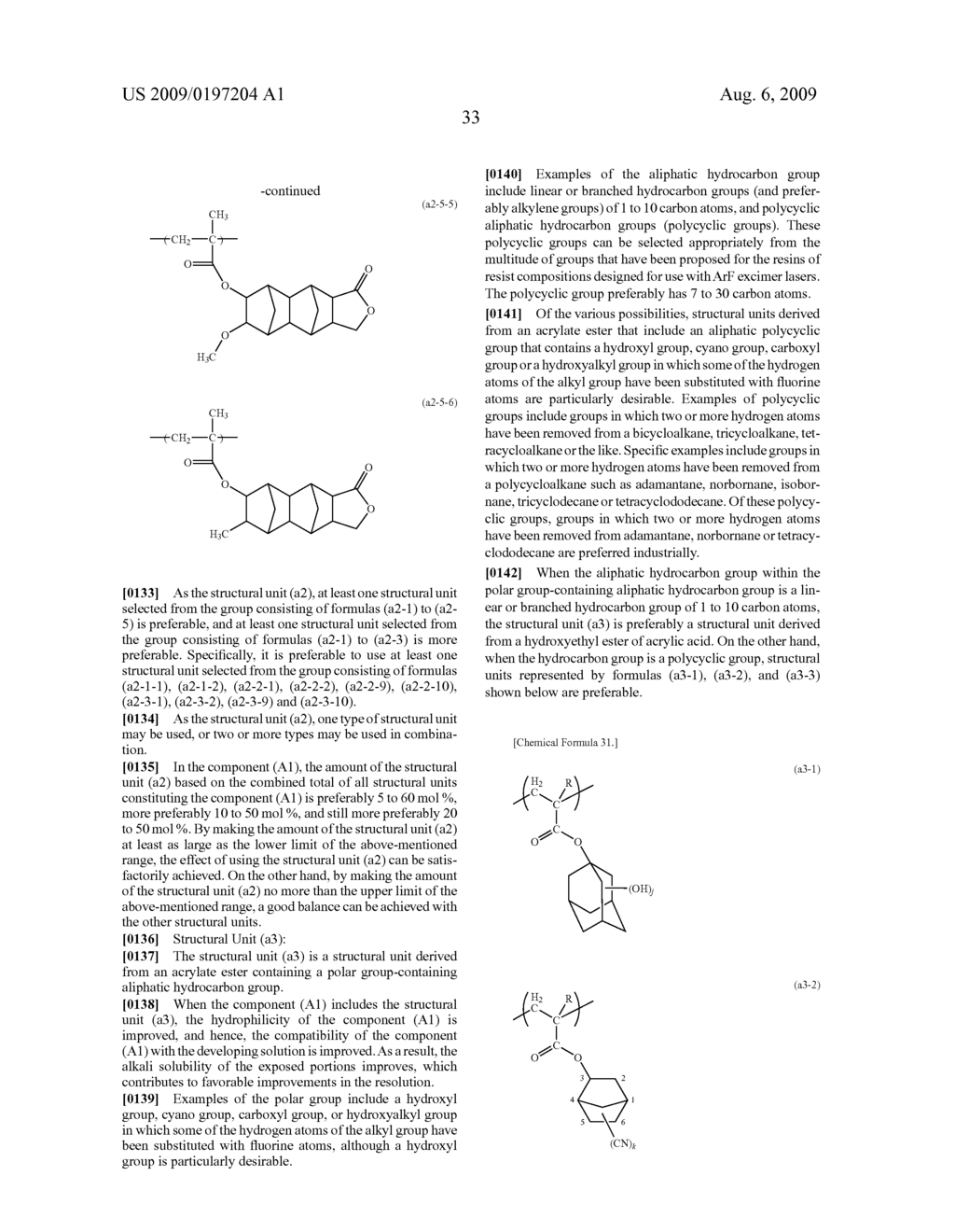 RESIST COMPOSITION FOR IMMERSION EXPOSURE, METHOD OF FORMING RESIST PATTERN USING THE SAME, AND FLUORINE-CONTAINING COMPOUND - diagram, schematic, and image 35