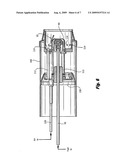 Air assisted simplex fuel nozzle diagram and image