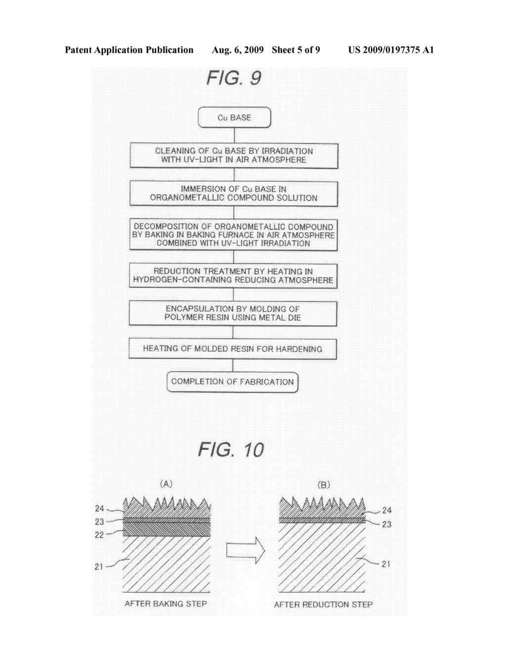 Metal-resin-boned structured body and resin-encapsulated semiconductor device, and fabrication method for them - diagram, schematic, and image 06