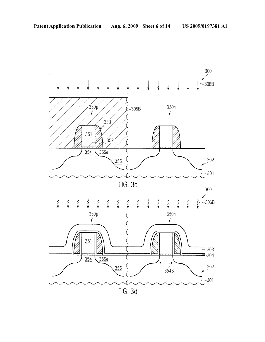 METHOD FOR SELECTIVELY FORMING STRAIN IN A TRANSISTOR BY A STRESS MEMORIZATION TECHNIQUE WITHOUT ADDING ADDITIONAL LITHOGRAPHY STEPS - diagram, schematic, and image 07