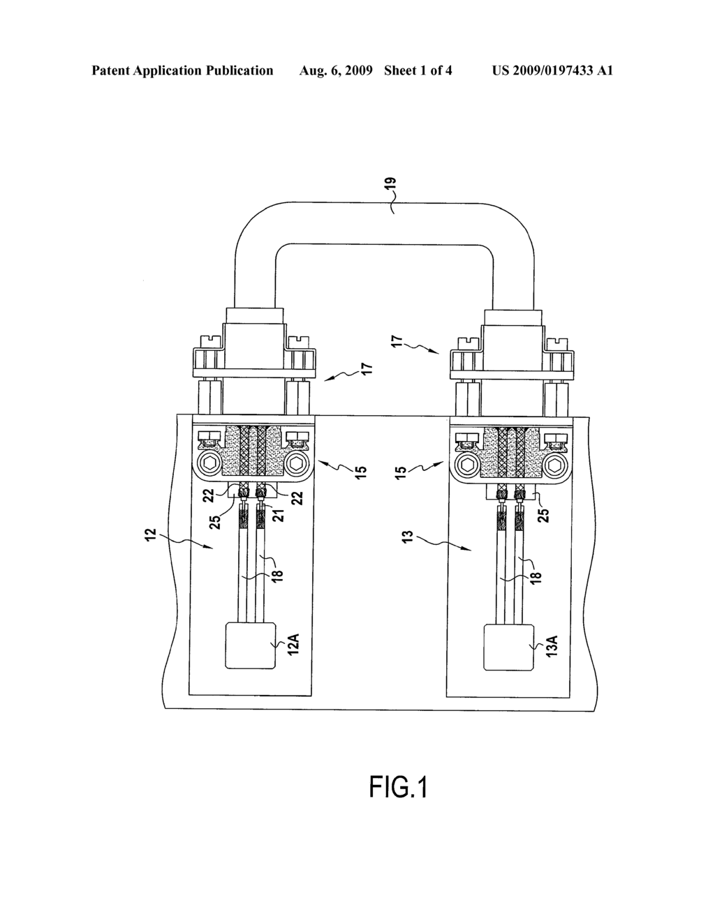 CONNECTOR FOR HIGHBANDWIDTH CONNECTION AND ELECTRONIC CARD EQUIPPED WITH SAME - diagram, schematic, and image 02