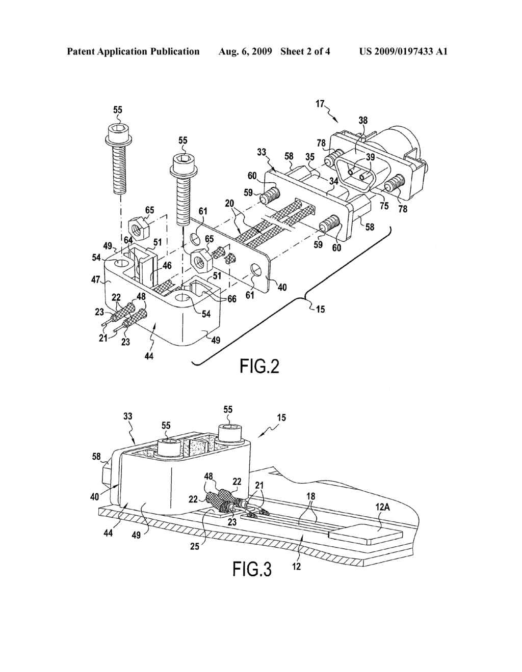 CONNECTOR FOR HIGHBANDWIDTH CONNECTION AND ELECTRONIC CARD EQUIPPED WITH SAME - diagram, schematic, and image 03