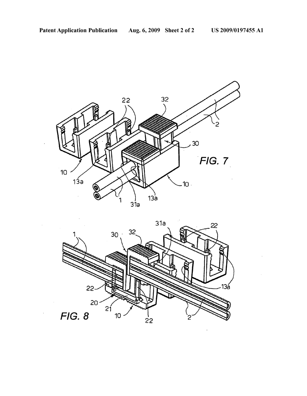 Device for electrical connection of discontinuous conductors - diagram, schematic, and image 03