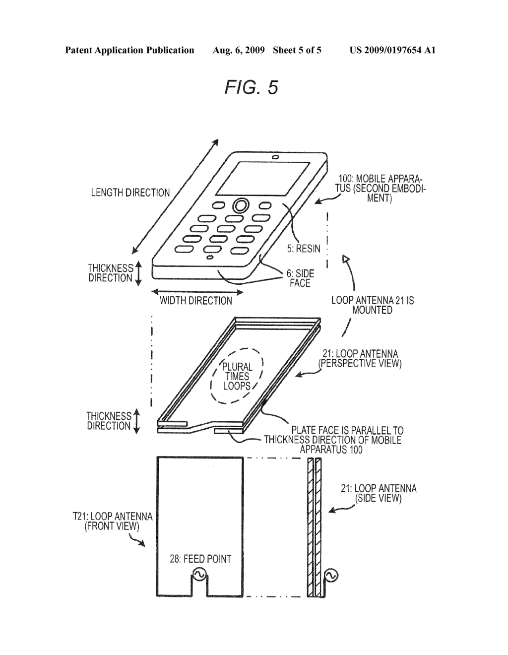 MOBILE APPARATUS AND MOBILE PHONE - diagram, schematic, and image 06