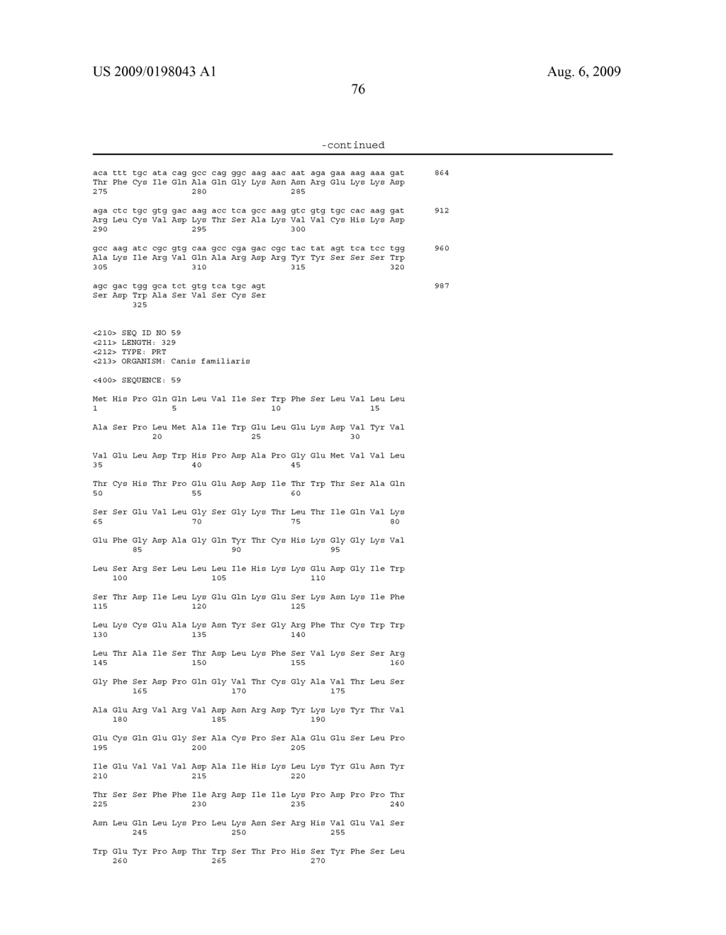 FELINE IL-18 PROTEINS - diagram, schematic, and image 77