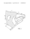 BRACE FOR ANKLE SUPPORT diagram and image