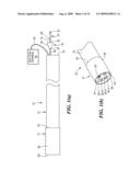 Endoscopic injection needle assembly inluding an endoscopic hood diagram and image