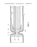 Endoscopic injection needle assembly inluding an endoscopic hood diagram and image