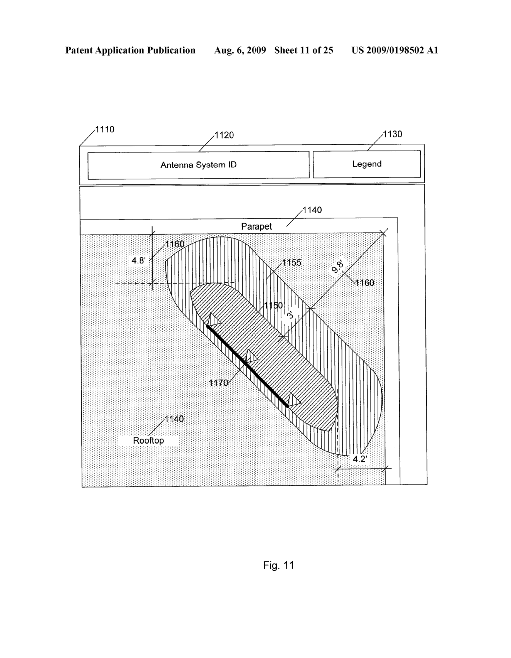 SYSTEM AND METHOD FOR AUTOMATED RADIO FREQUENCY SAFETY AND REGULATORY COMPLIANCE AT WIRELESS TRANSMISSION SITES - diagram, schematic, and image 12