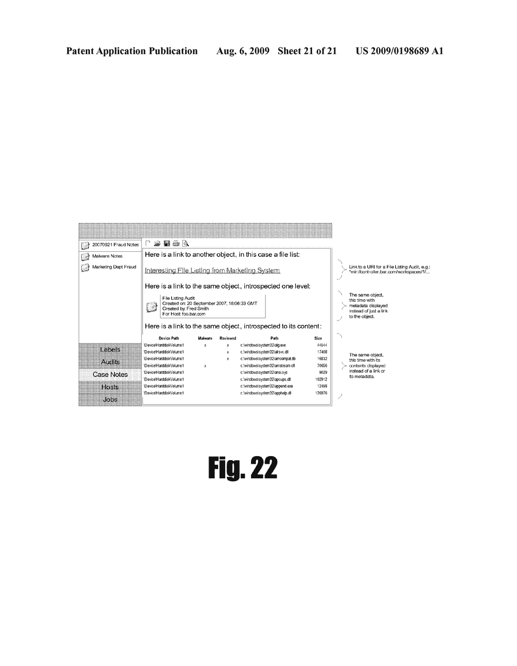 SYSTEM AND METHOD FOR DATA PRESERVATION AND RETRIEVAL - diagram, schematic, and image 22