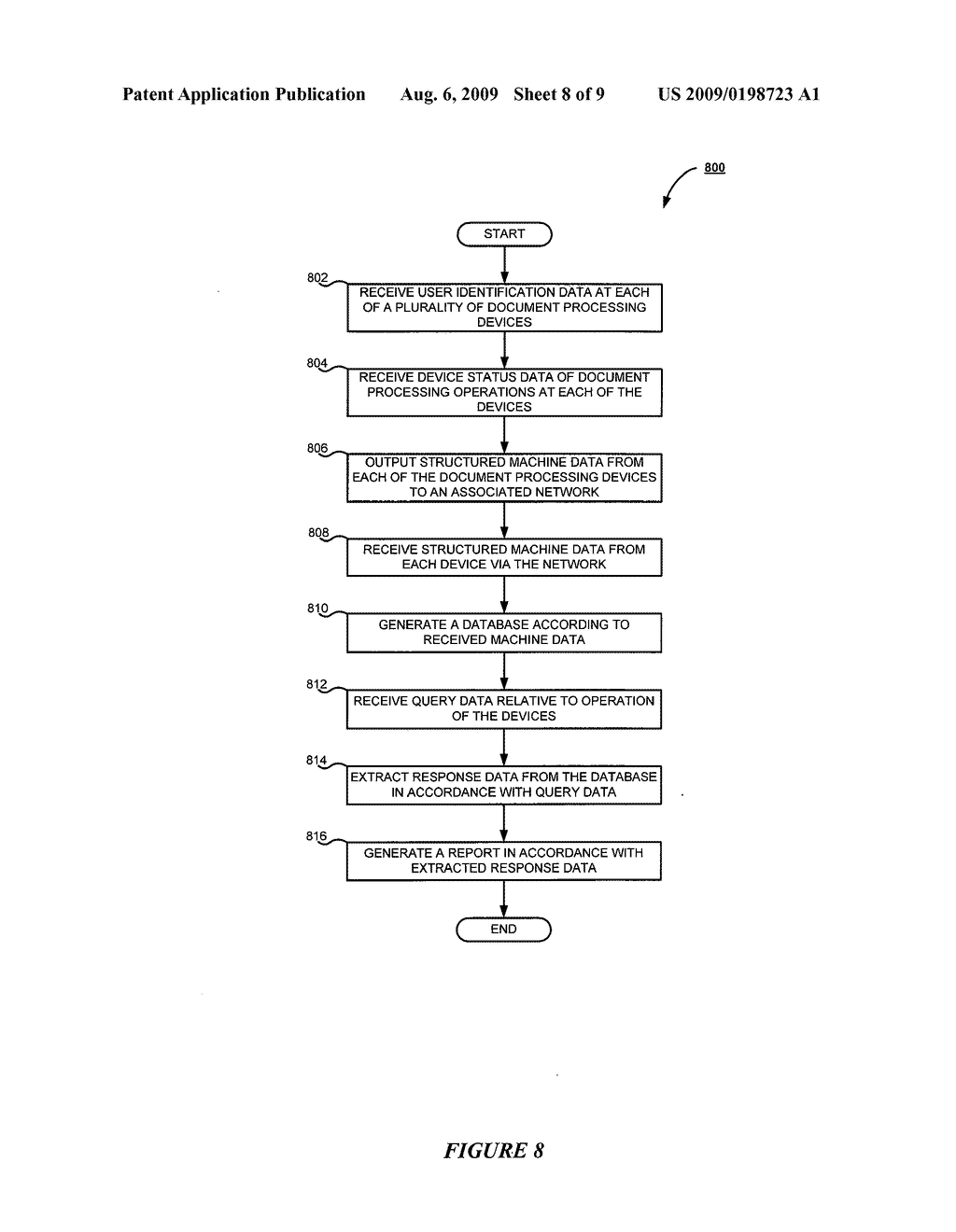 SYSTEM AND METHOD FOR WEB-BASED DATA MINING OF DOCUMENT PROCESSING INFORMATION - diagram, schematic, and image 09