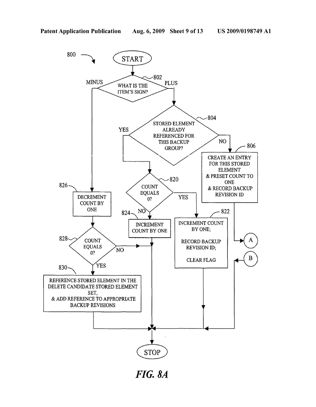 SYSTEM AND METHODS FOR EFFICIENTLY MANAGING INCREMENTAL DATA BACKUP REVISIONS - diagram, schematic, and image 10