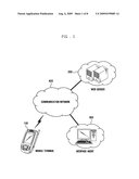 Webpage processing method and system for mobile terminal diagram and image