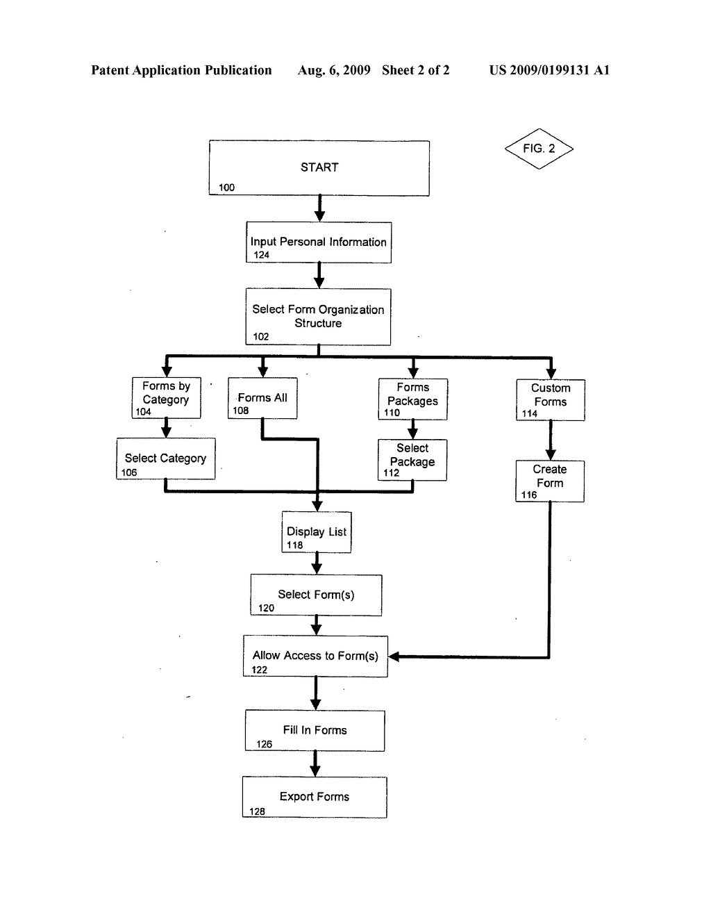 INTERACTIVE DATABASE FOR CREATION AND CUSTOMIZATION OF FORMS - diagram, schematic, and image 03