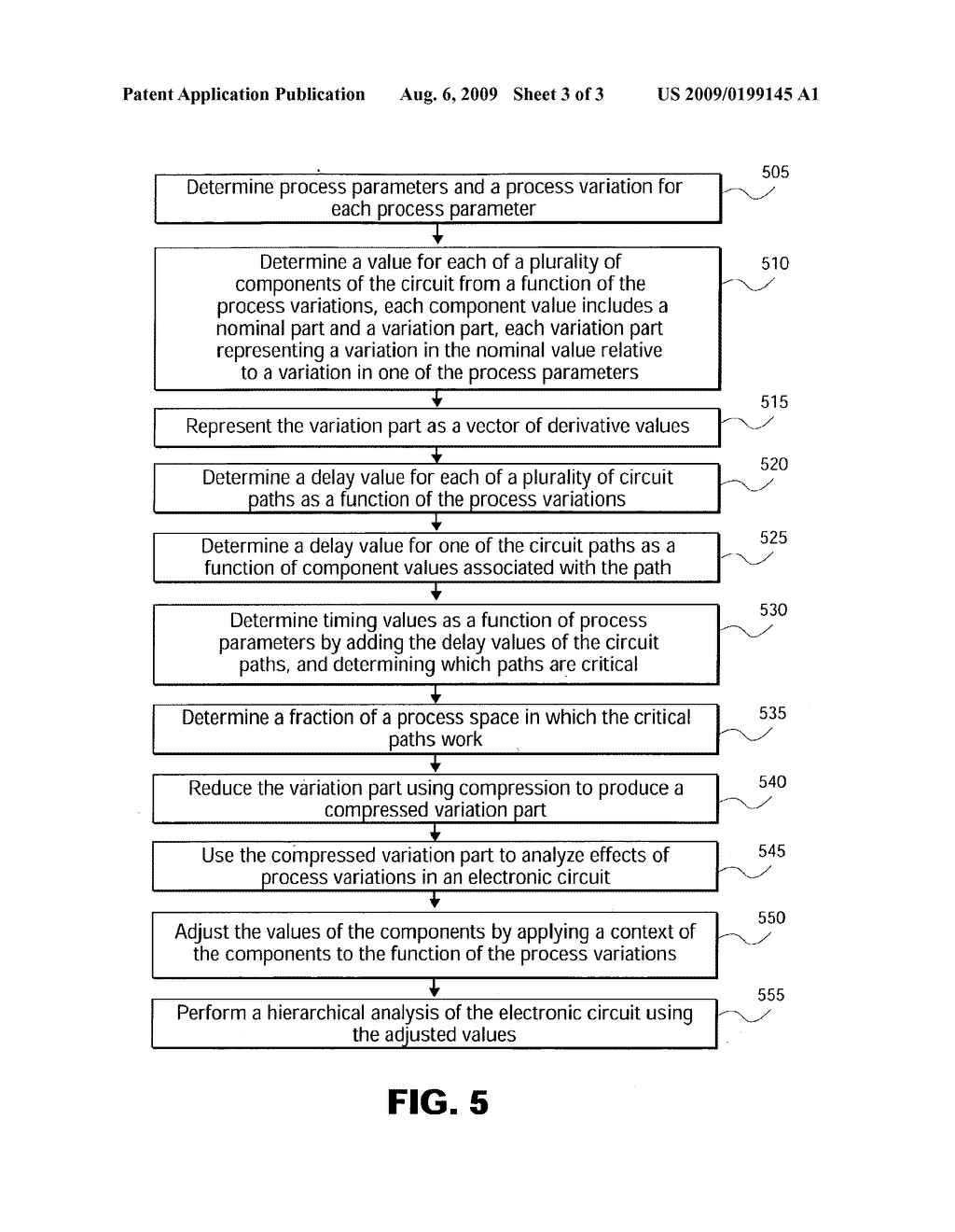 Method for Accounting for Process Variation in the Design of Integrated Circuits - diagram, schematic, and image 04