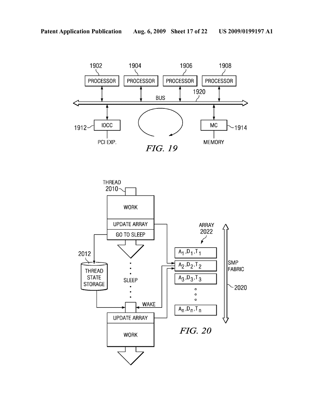 Wake-and-Go Mechanism with Dynamic Allocation in Hardware Private Array - diagram, schematic, and image 18