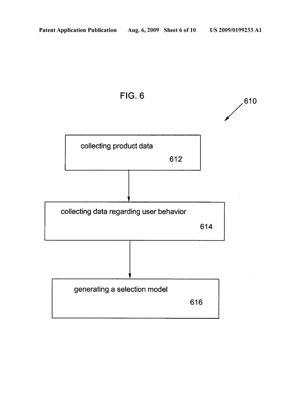 System and process for generating a selection model for use in personalized non-competitive advertising - diagram, schematic, and image 07