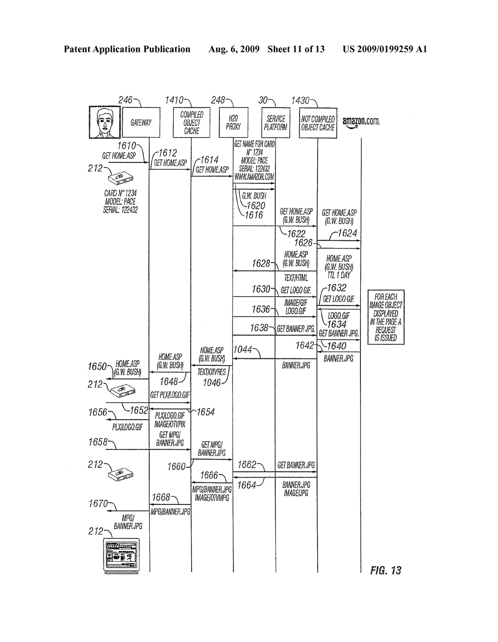 SERVICE GATEWAY FOR INTERACTIVE TELEVISION - diagram, schematic, and image 12