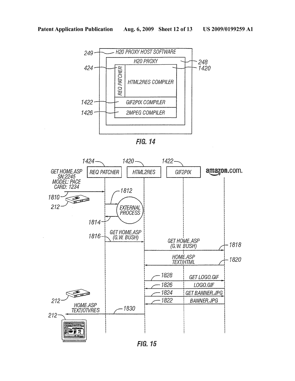 SERVICE GATEWAY FOR INTERACTIVE TELEVISION - diagram, schematic, and image 13