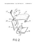 Lift apparatus for toilet seat diagram and image