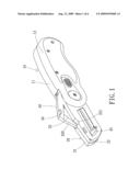 Foldable Knife with Disposable Blades diagram and image