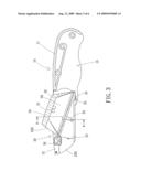 Foldable Knife with Disposable Blades diagram and image