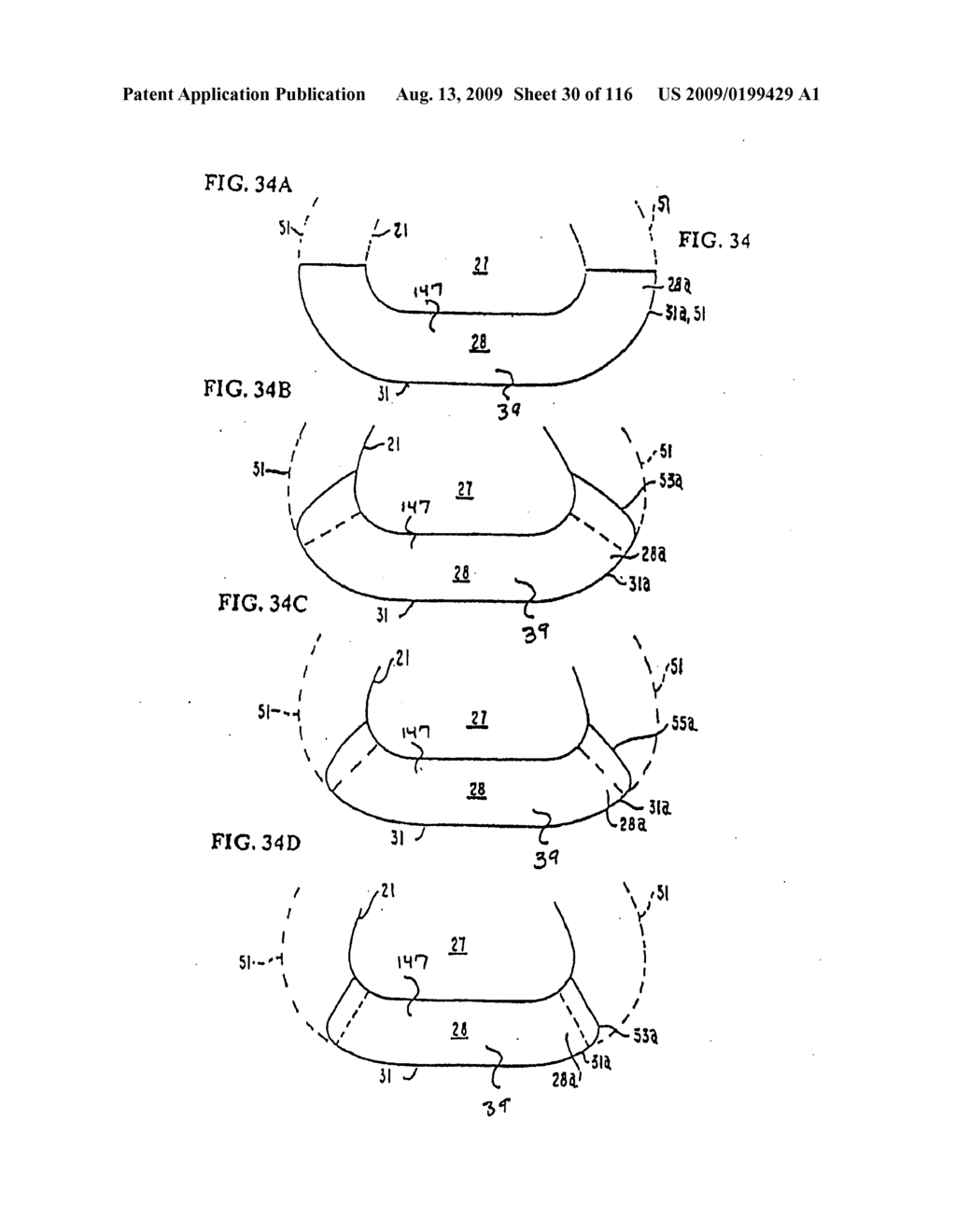 DEVICES WITH INTERNAL FLEXIBILITY SIPES, INCLUDING SIPED CHAMBERS FOR FOOTWEAR - diagram, schematic, and image 31