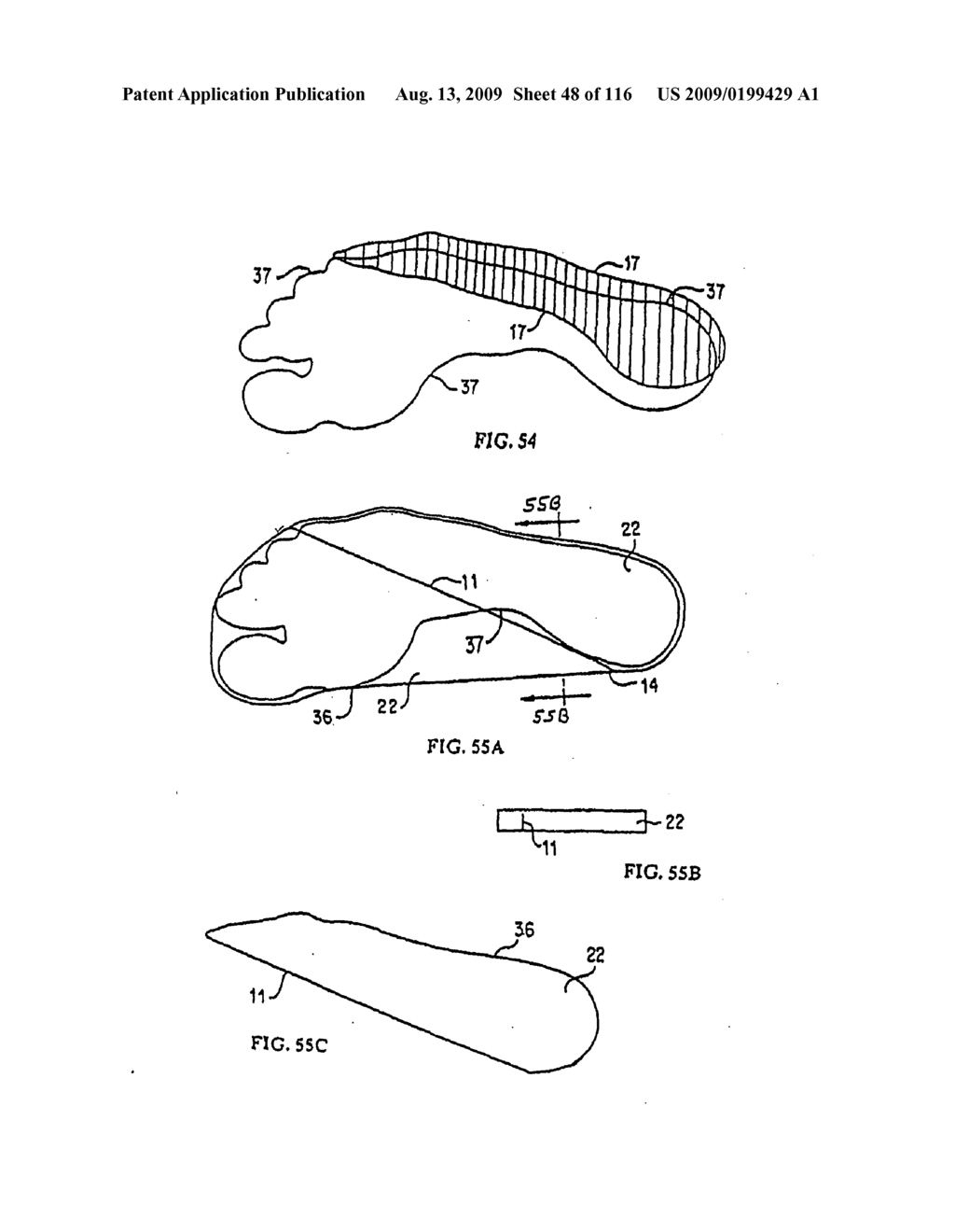 DEVICES WITH INTERNAL FLEXIBILITY SIPES, INCLUDING SIPED CHAMBERS FOR FOOTWEAR - diagram, schematic, and image 49