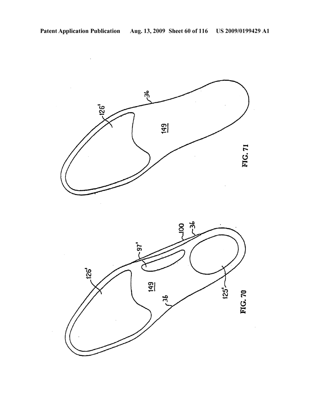 DEVICES WITH INTERNAL FLEXIBILITY SIPES, INCLUDING SIPED CHAMBERS FOR FOOTWEAR - diagram, schematic, and image 61