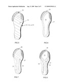 Soccer Shoe Component or Insert Made of One Material and/or a Composite and/or Laminate of One or More Materials for Enhancing the Performance of the Soccer Shoe diagram and image