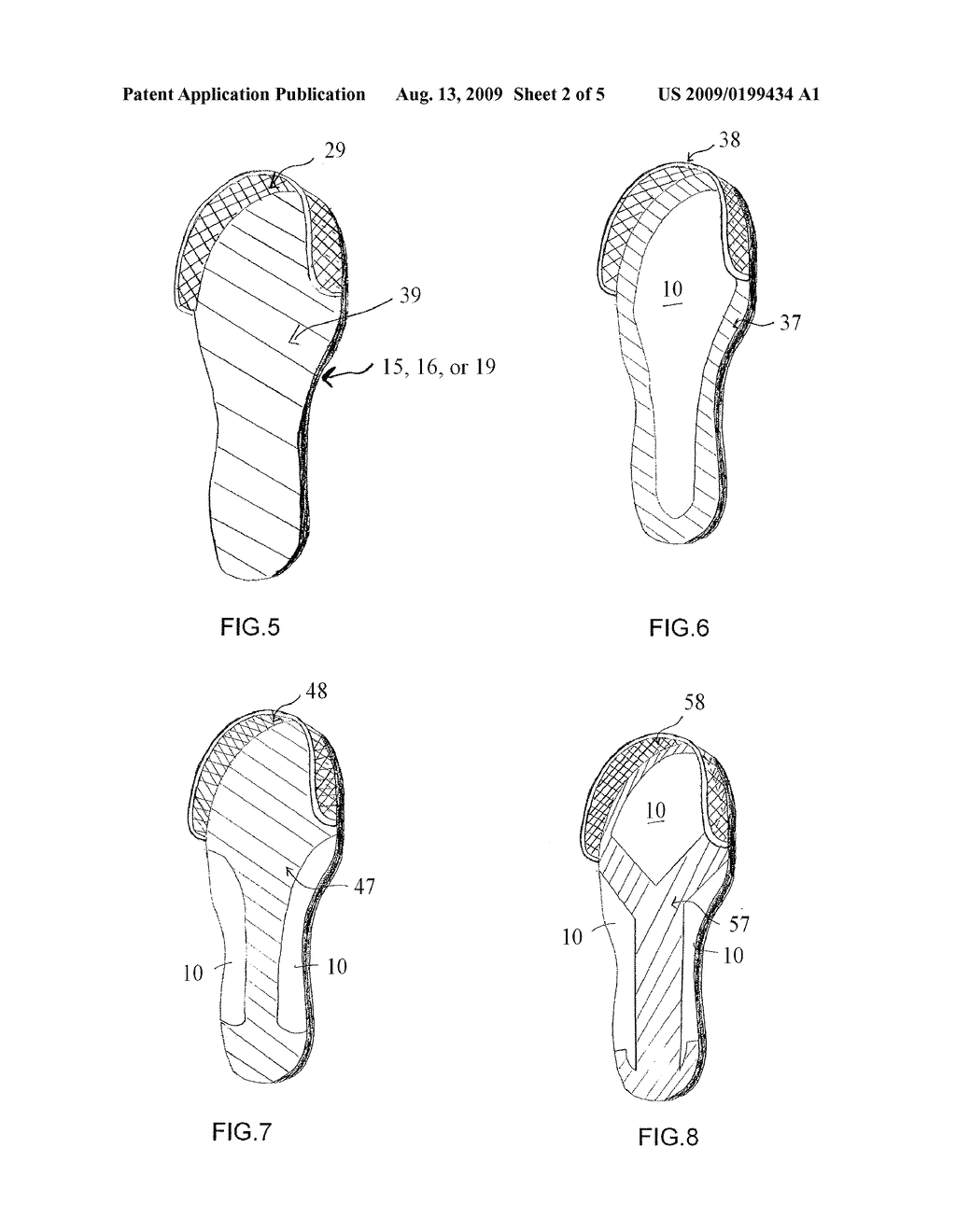 Soccer Shoe Component or Insert Made of One Material and/or a Composite and/or Laminate of One or More Materials for Enhancing the Performance of the Soccer Shoe - diagram, schematic, and image 03