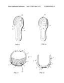 Soccer Shoe Component or Insert Made of One Material and/or a Composite and/or Laminate of One or More Materials for Enhancing the Performance of the Soccer Shoe diagram and image