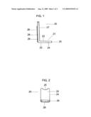 Pant leg securing device with outer display that attaches to footwear diagram and image