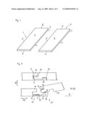 FASTENING SYSTEM FOR SLAB-LIKE PANELS diagram and image